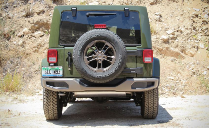 2016 Jeep Wrangler Rear
